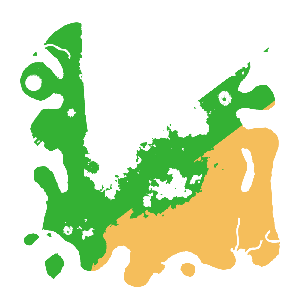 Biome Rust Map: Procedural Map, Size: 3400, Seed: 550931095
