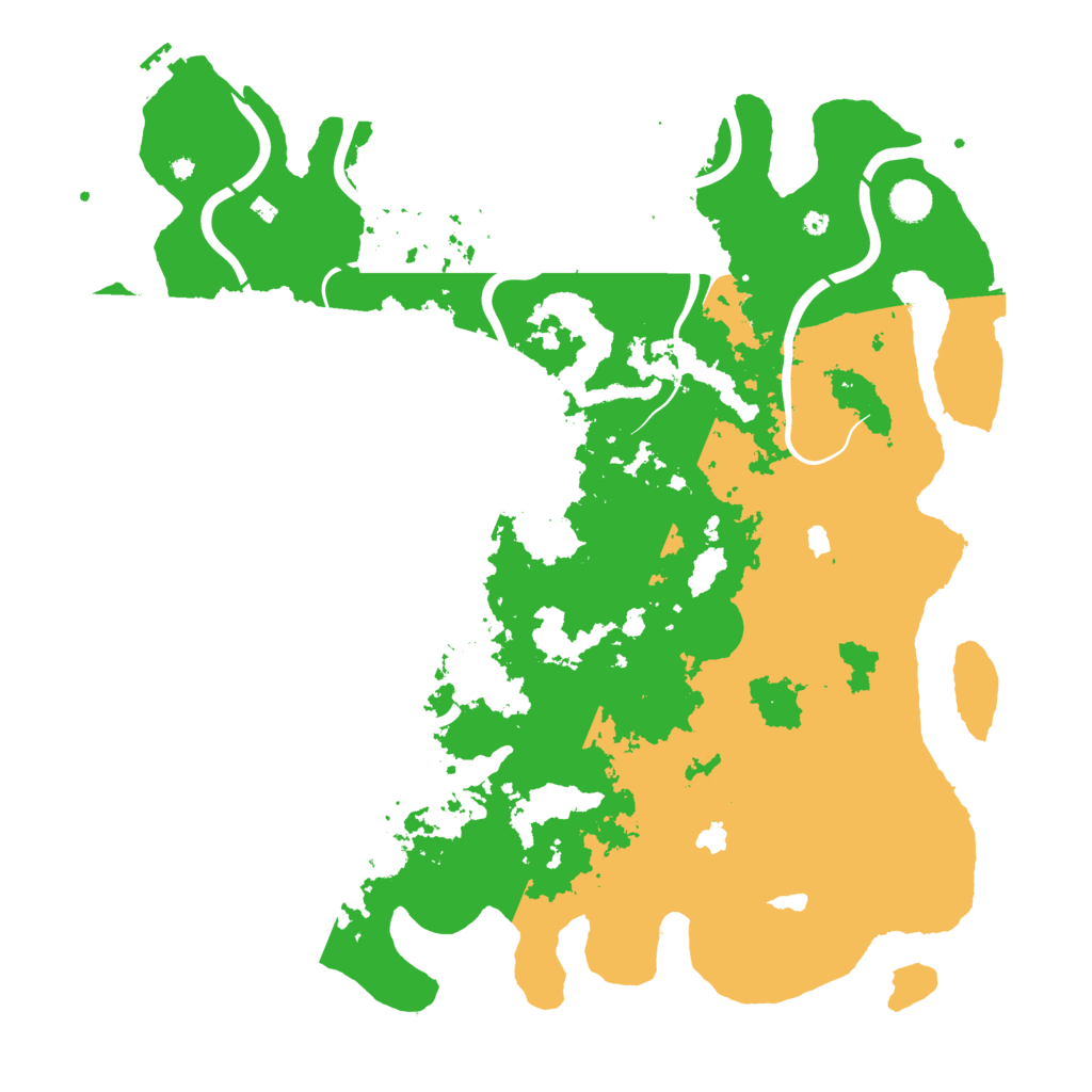 Biome Rust Map: Procedural Map, Size: 4500, Seed: 799215051