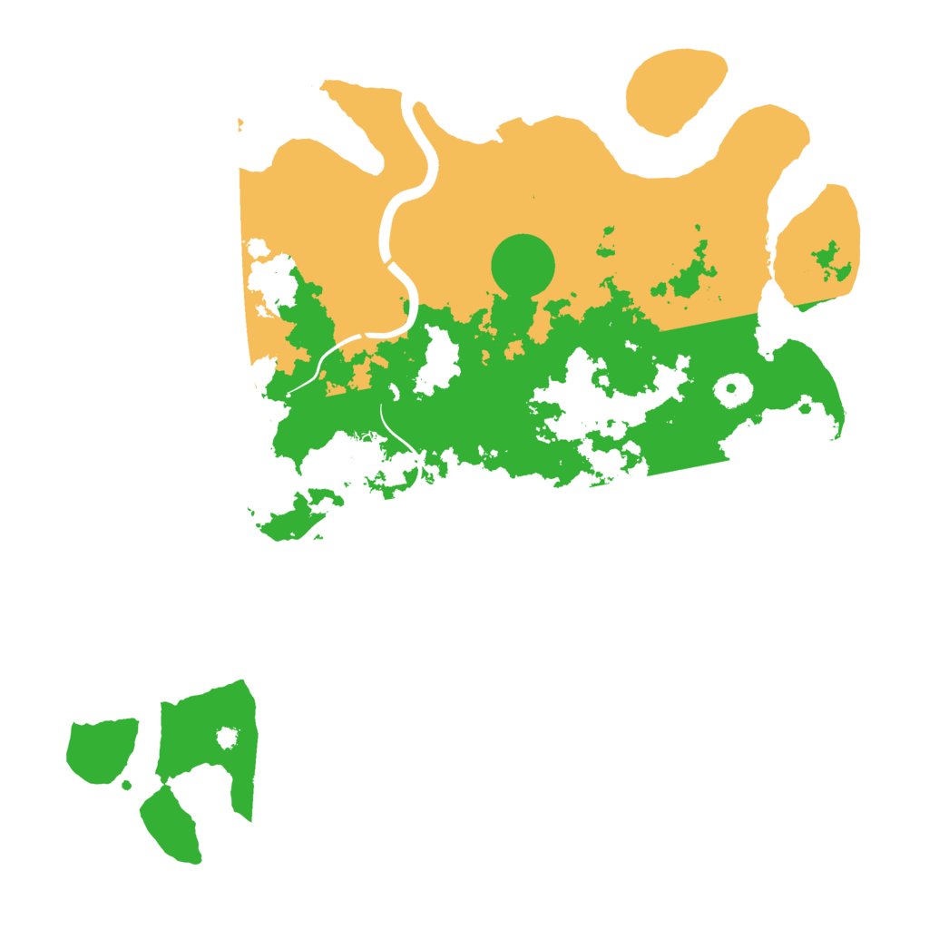 Biome Rust Map: Procedural Map, Size: 3850, Seed: 21600016