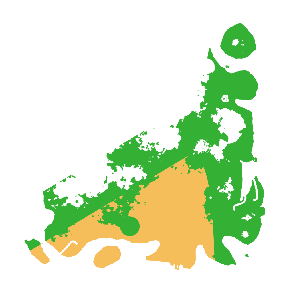 Biome Rust Map: Procedural Map, Size: 3950, Seed: 58313637