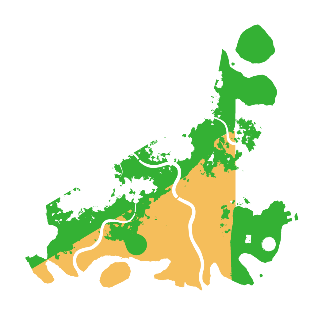 Biome Rust Map: Procedural Map, Size: 3950, Seed: 58313637