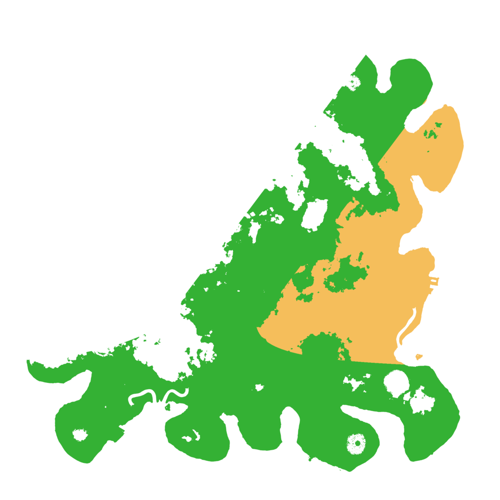 Biome Rust Map: Procedural Map, Size: 3750, Seed: 230803007