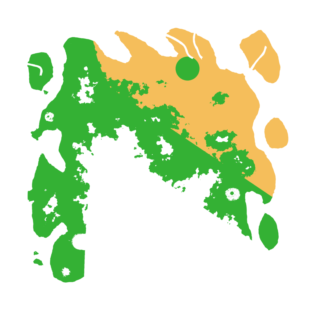 Biome Rust Map: Procedural Map, Size: 3500, Seed: 1366766295