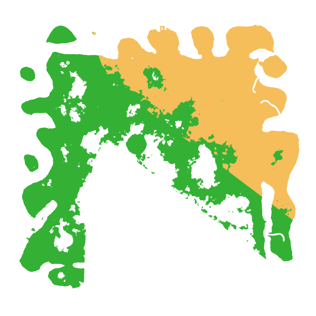 Biome Rust Map: Procedural Map, Size: 4250, Seed: 1421477273