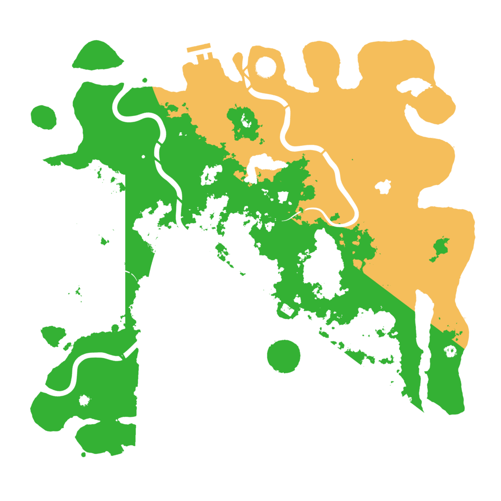 Biome Rust Map: Procedural Map, Size: 4250, Seed: 1421477273