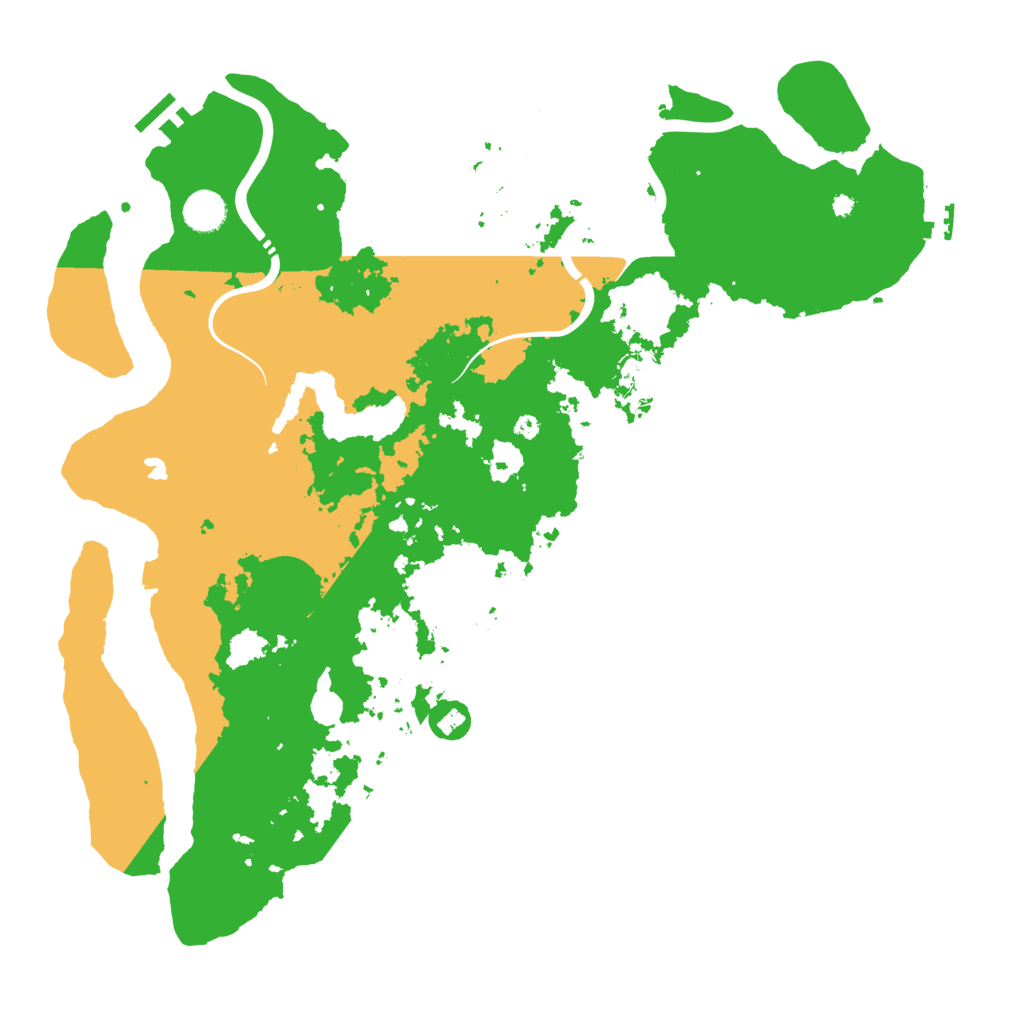 Biome Rust Map: Procedural Map, Size: 4250, Seed: 690687951