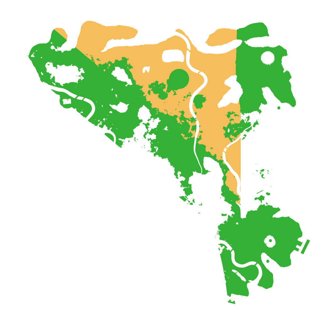 Biome Rust Map: Procedural Map, Size: 4250, Seed: 11237