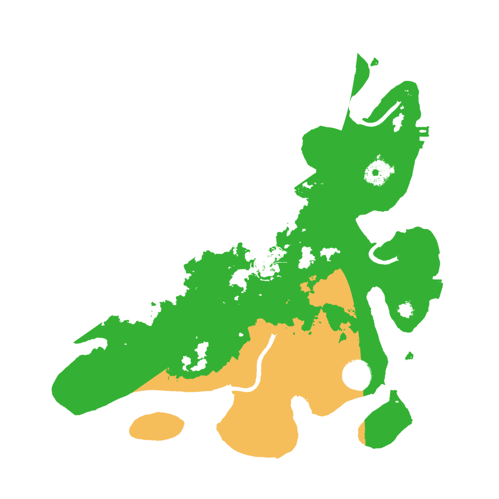 Biome Rust Map: Procedural Map, Size: 3000, Seed: 568944