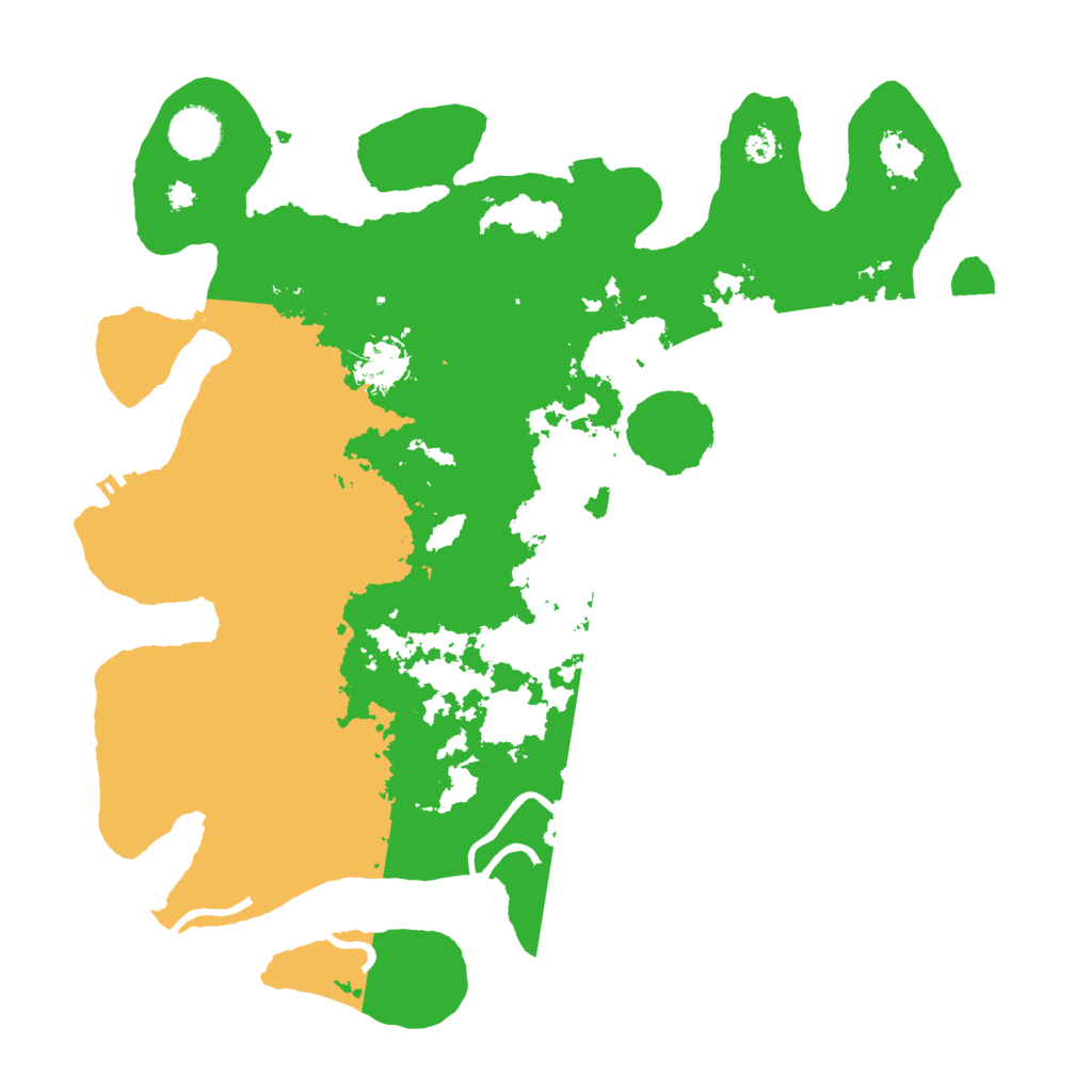 Biome Rust Map: Procedural Map, Size: 3650, Seed: 25792138