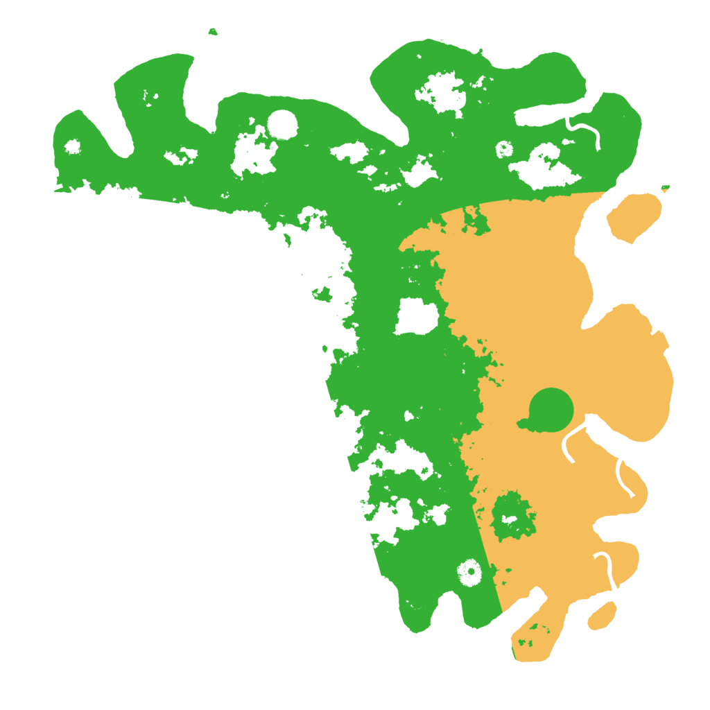 Biome Rust Map: Procedural Map, Size: 4200, Seed: 229021125