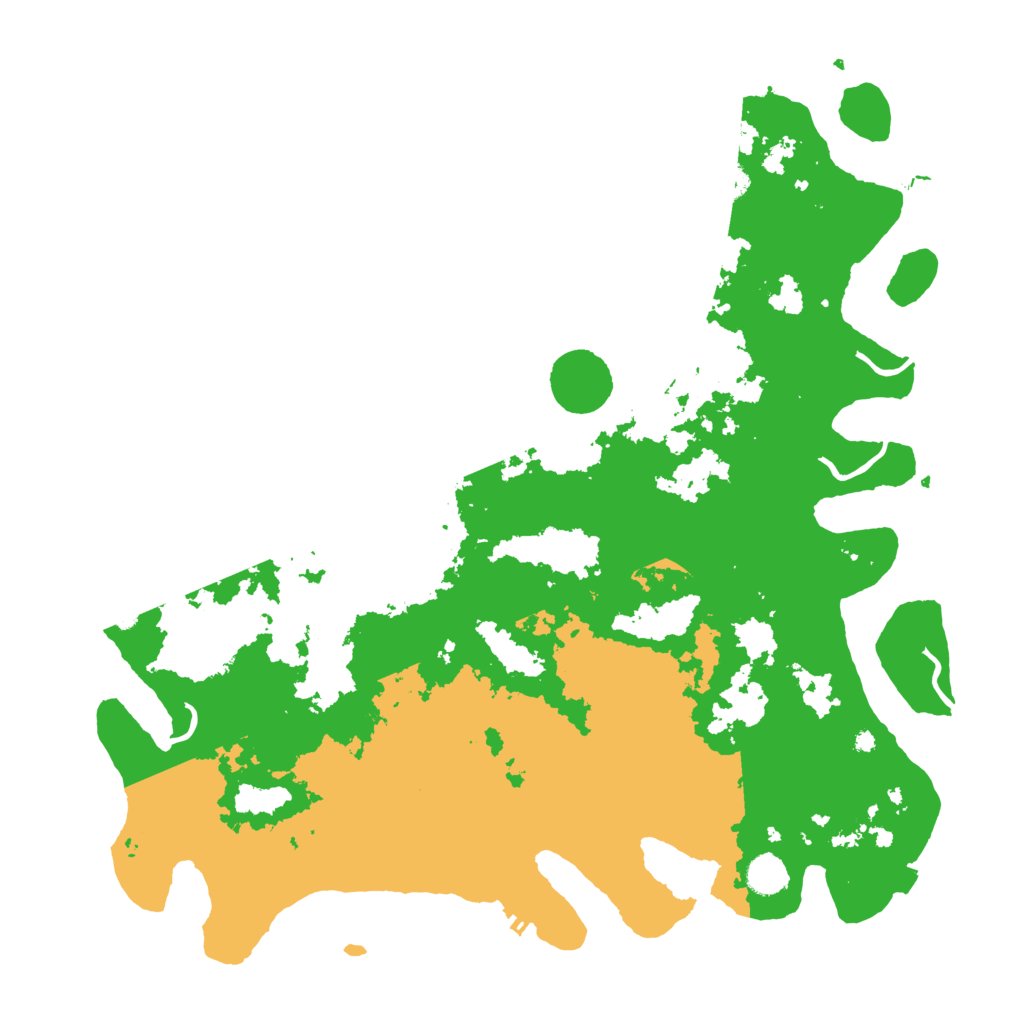 Biome Rust Map: Procedural Map, Size: 4500, Seed: 139