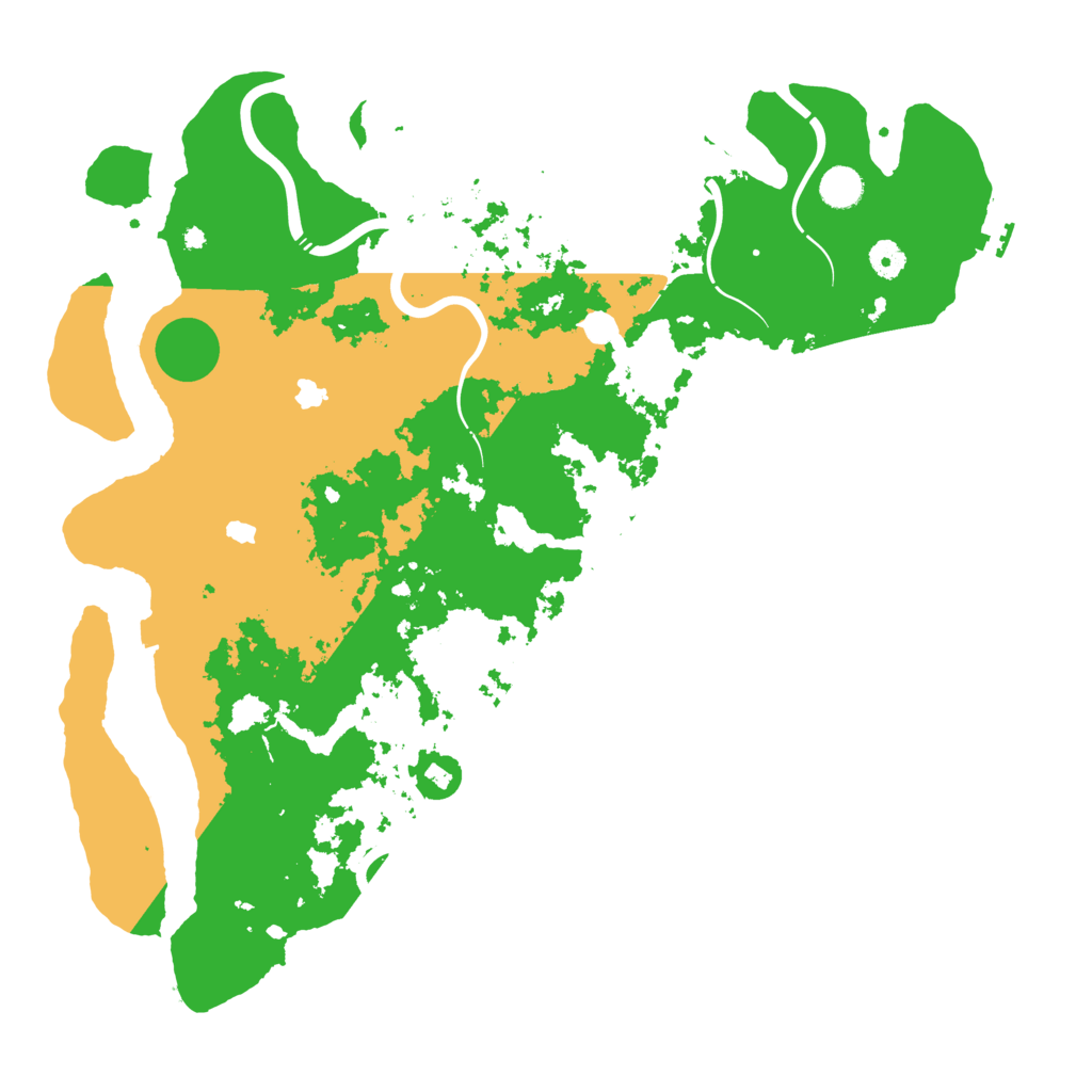 Biome Rust Map: Procedural Map, Size: 4500, Seed: 690687951