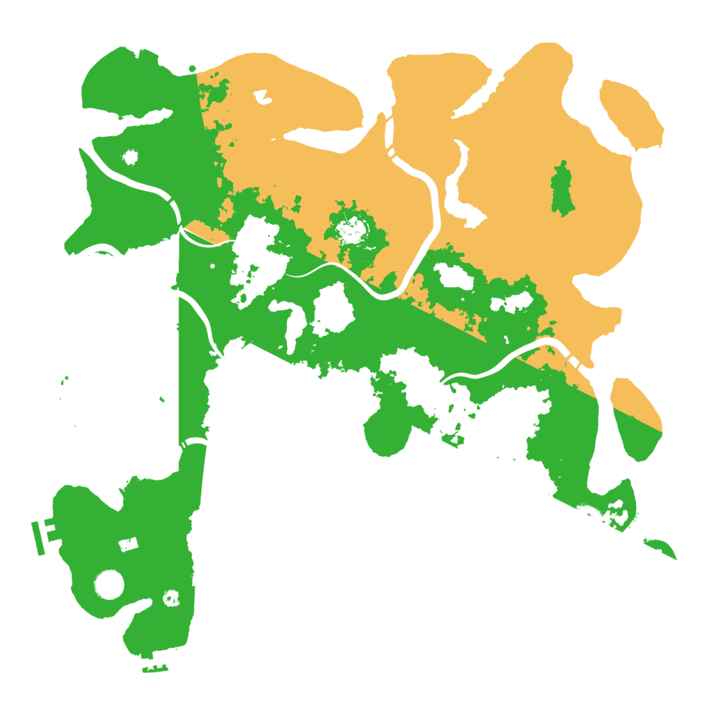 Biome Rust Map: Procedural Map, Size: 4250, Seed: 1030855486