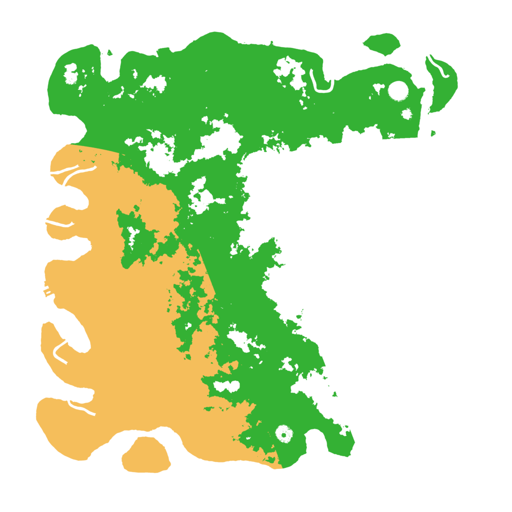 Biome Rust Map: Procedural Map, Size: 4500, Seed: 47426