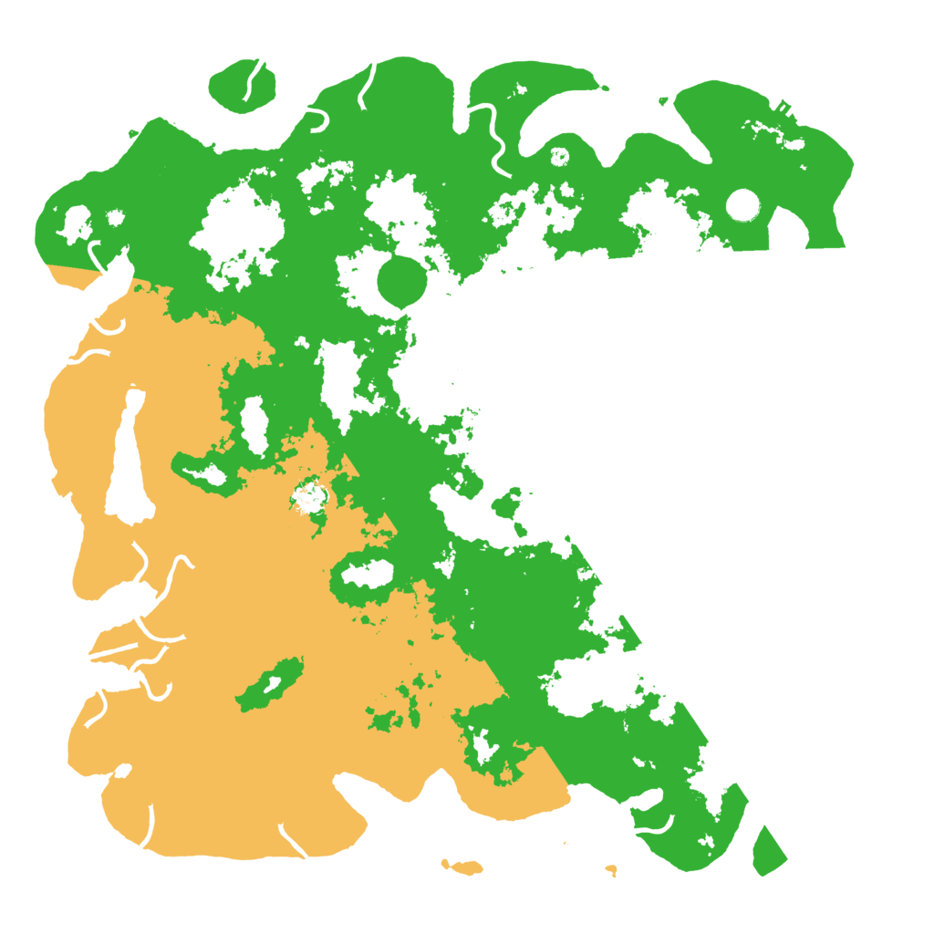 Biome Rust Map: Procedural Map, Size: 5000, Seed: 117
