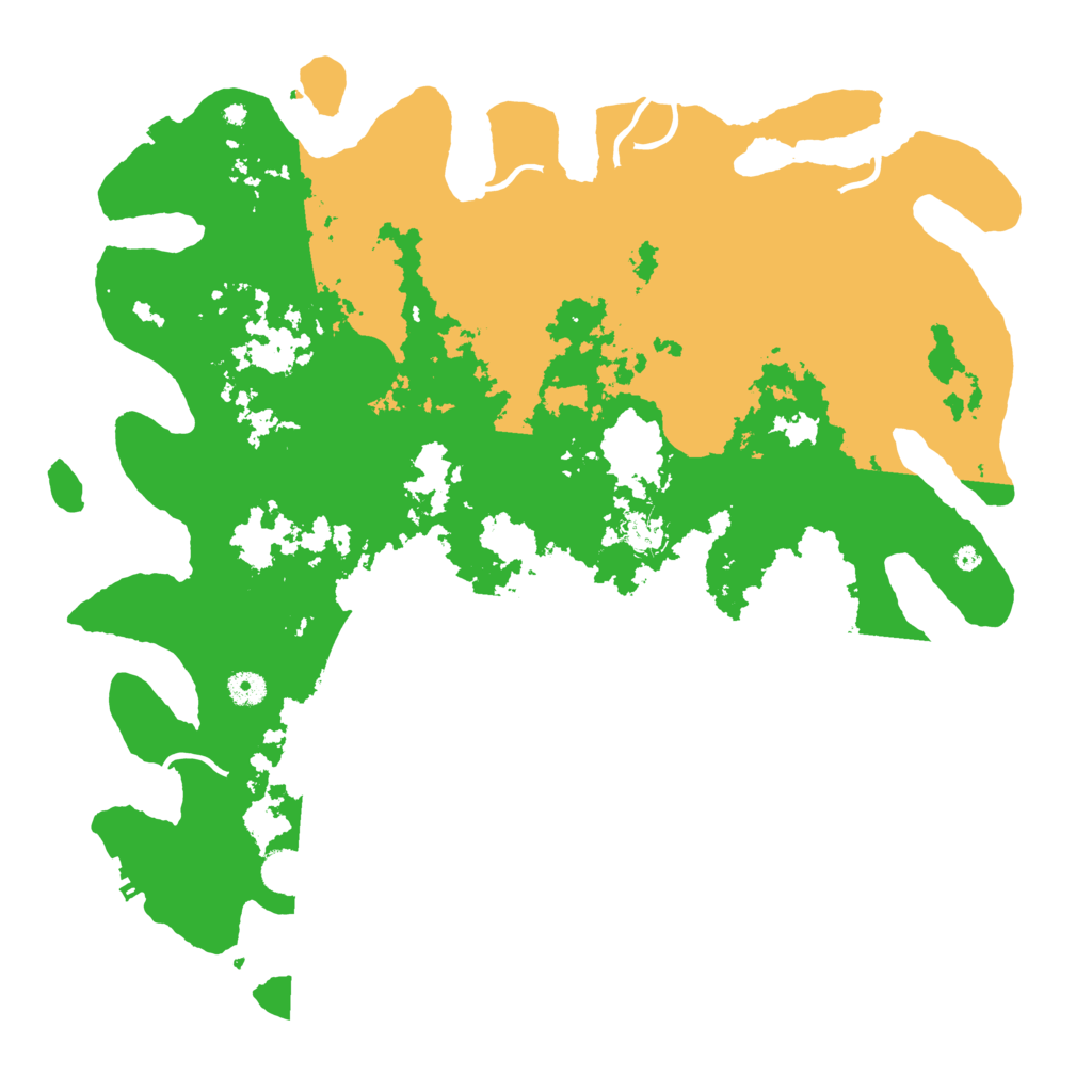 Biome Rust Map: Procedural Map, Size: 4500, Seed: 864779562