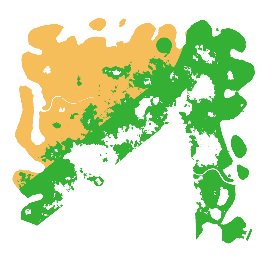 Biome Rust Map: Procedural Map, Size: 4500, Seed: 1912564467