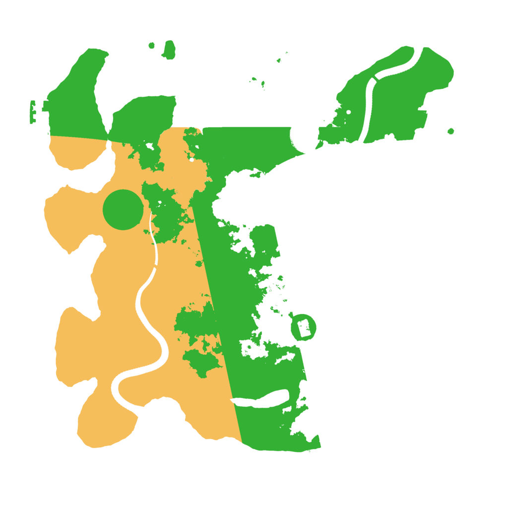 Biome Rust Map: Procedural Map, Size: 3300, Seed: 1453362596