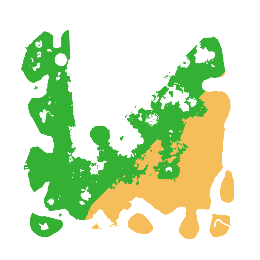 Biome Rust Map: Procedural Map, Size: 3700, Seed: 654045000