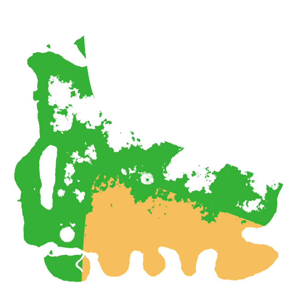 Biome Rust Map: Procedural Map, Size: 3700, Seed: 555621365