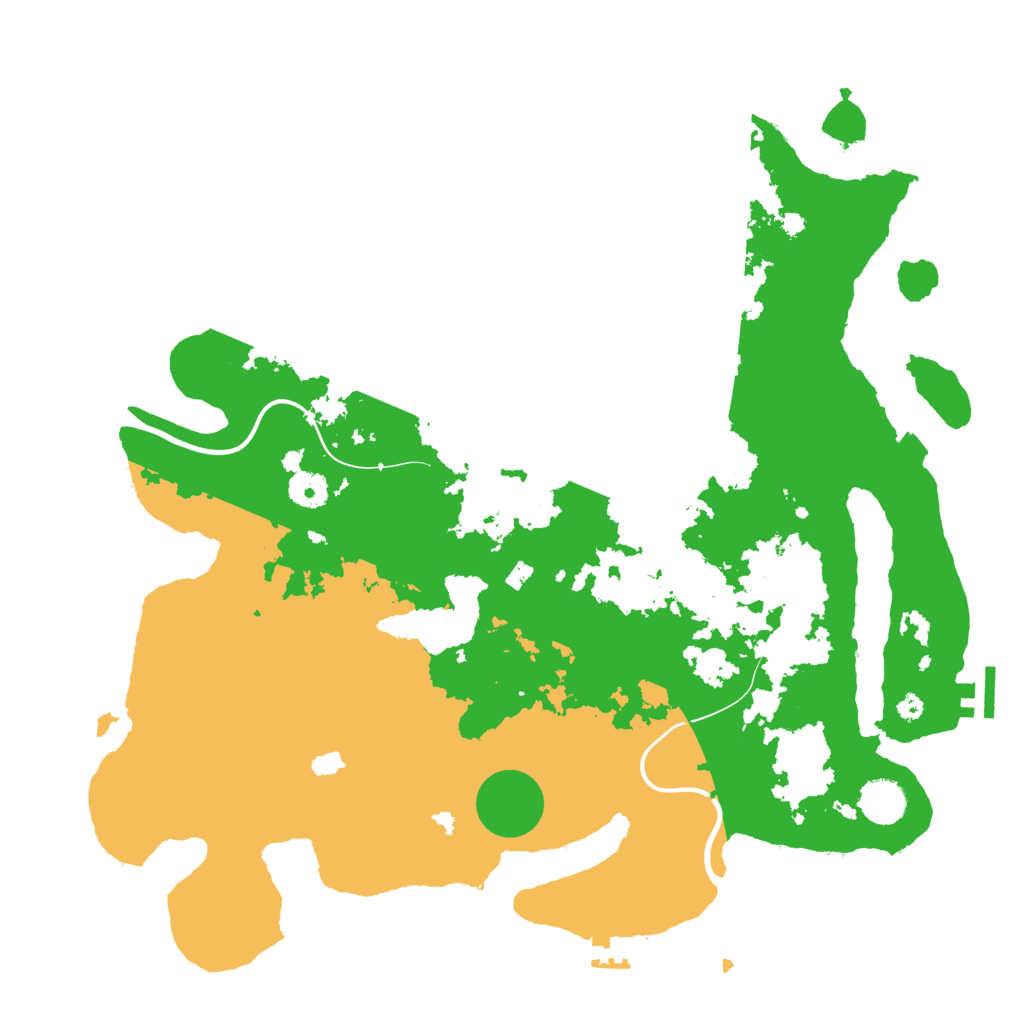 Biome Rust Map: Procedural Map, Size: 4000, Seed: 1455877226
