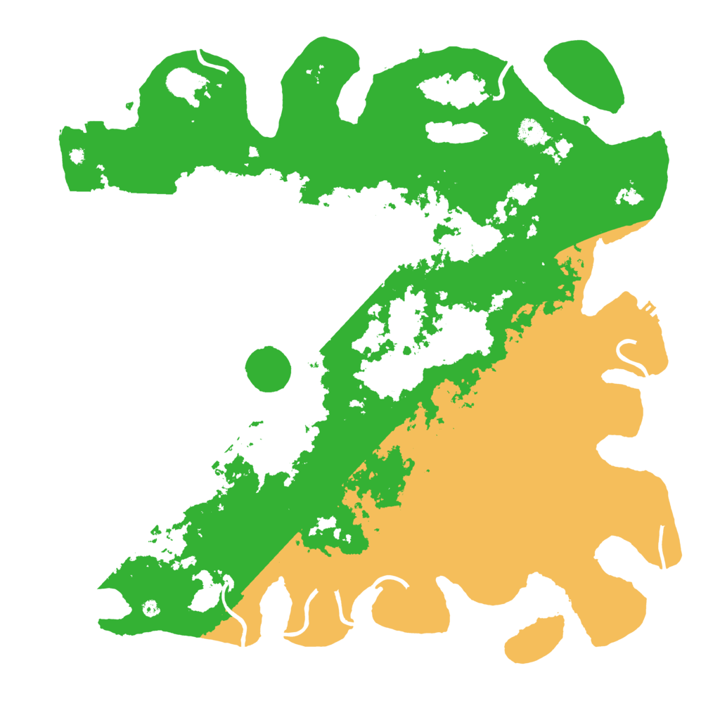 Biome Rust Map: Procedural Map, Size: 4400, Seed: 29248370