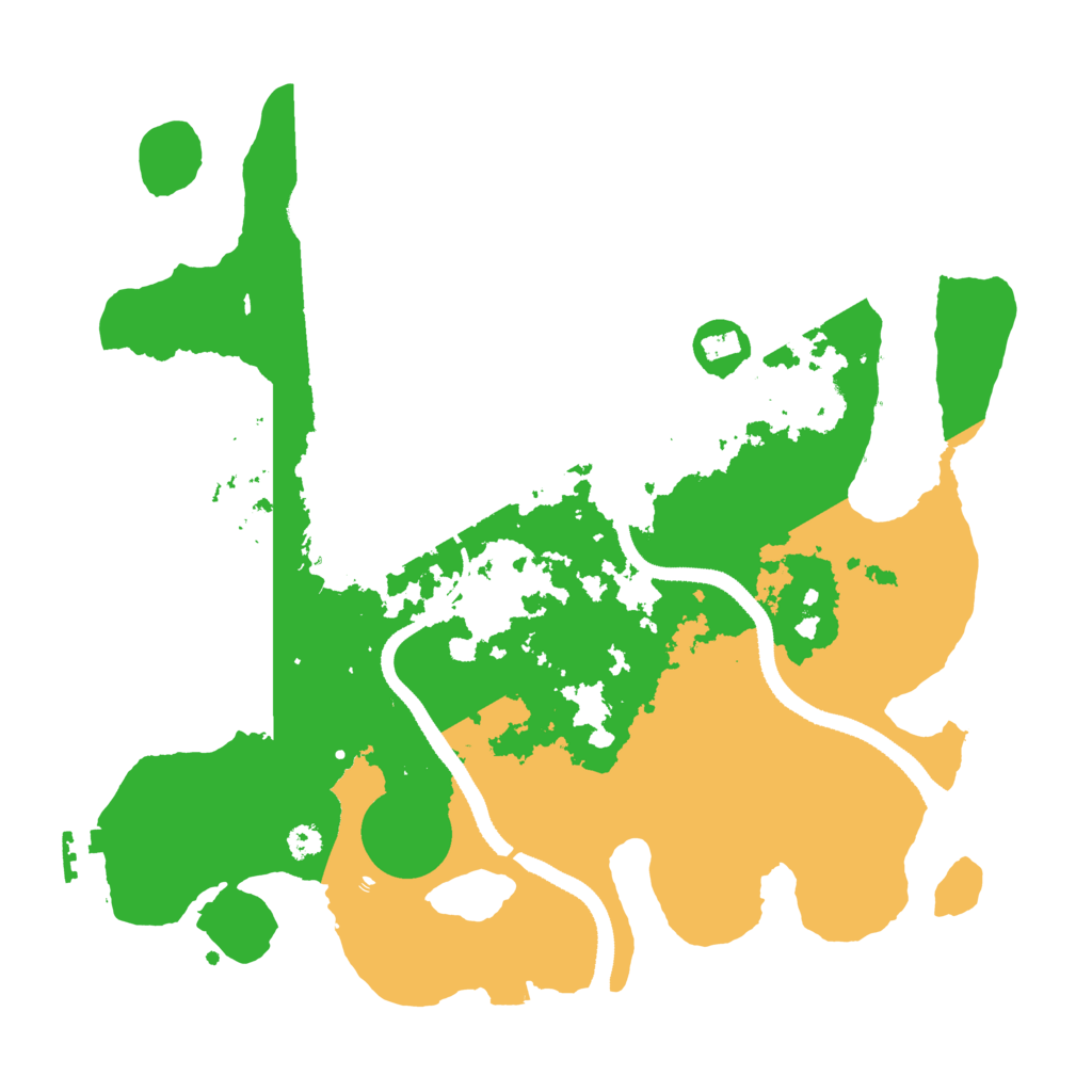 Biome Rust Map: Procedural Map, Size: 3250, Seed: 1396231734