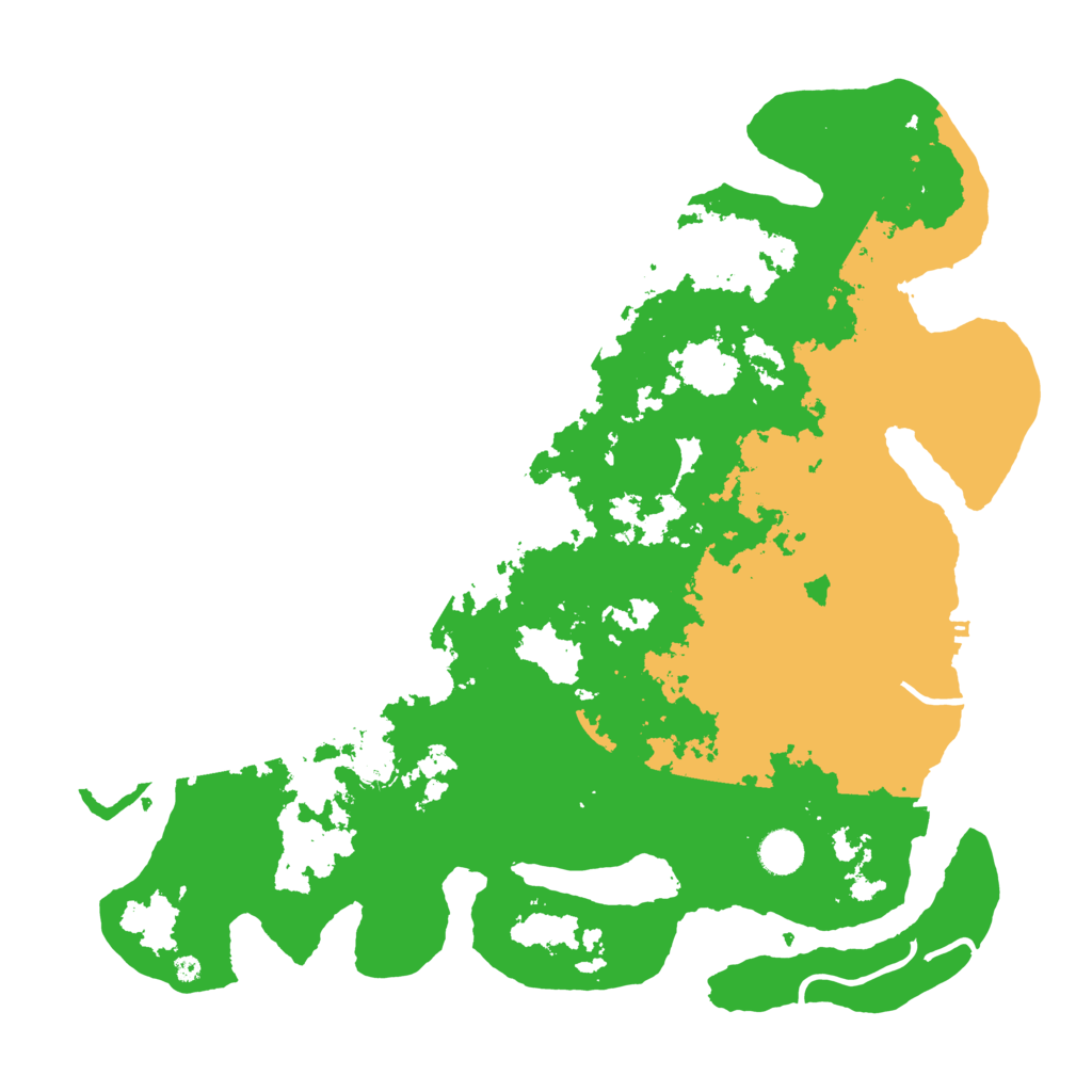 Biome Rust Map: Procedural Map, Size: 4254, Seed: 1971551162