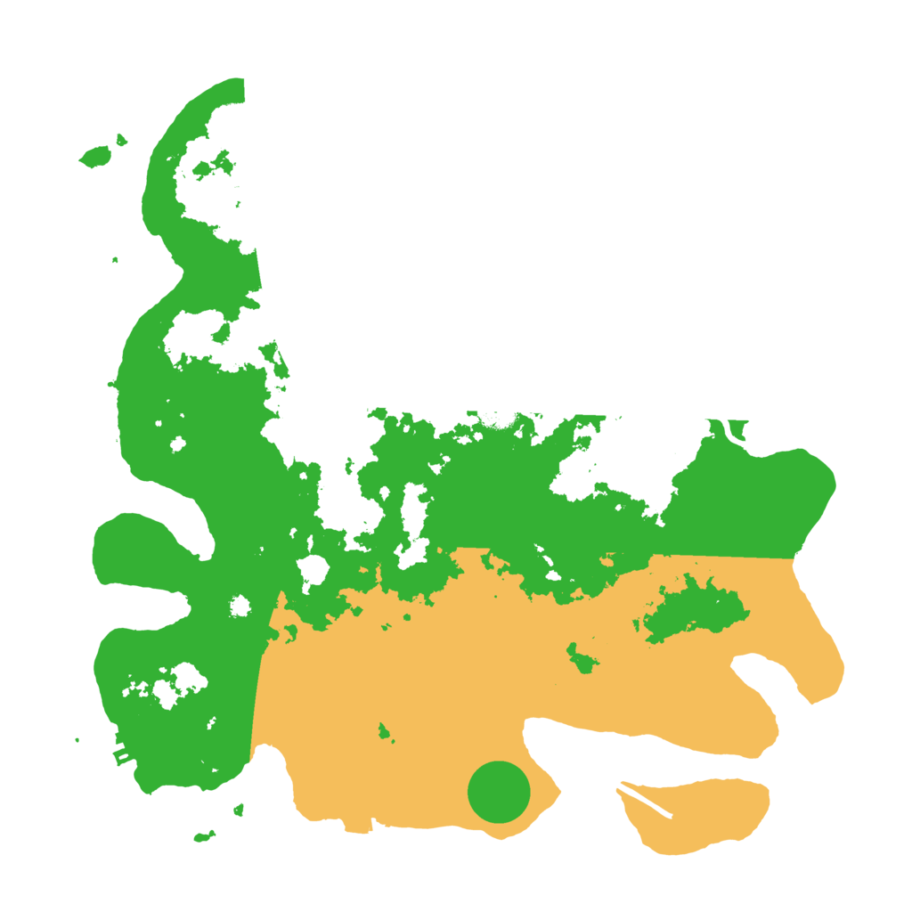 Biome Rust Map: Procedural Map, Size: 3850, Seed: 62644023