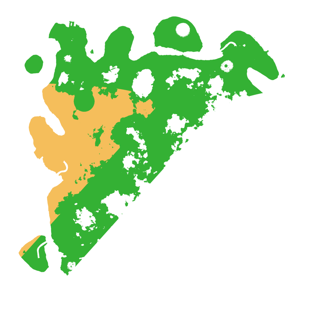 Biome Rust Map: Procedural Map, Size: 3950, Seed: 49304215