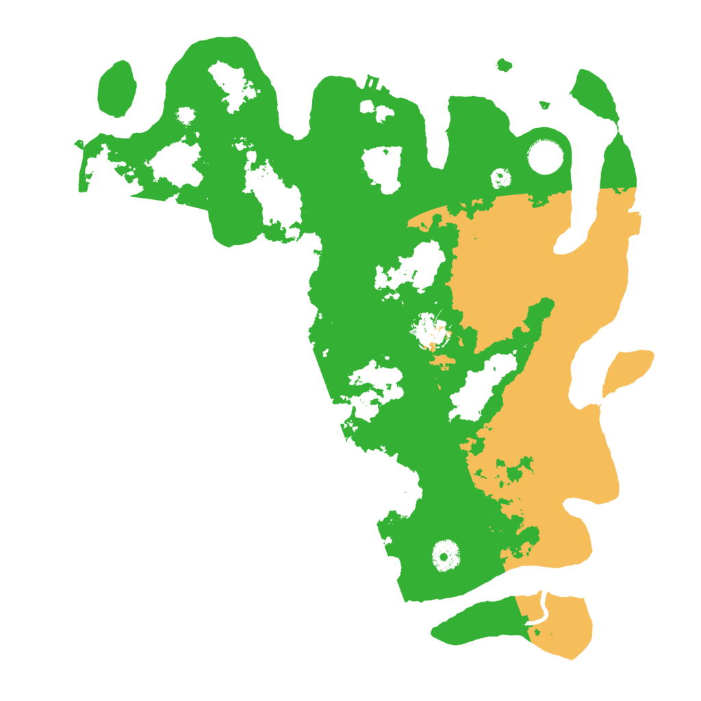 Biome Rust Map: Procedural Map, Size: 3550, Seed: 94597786