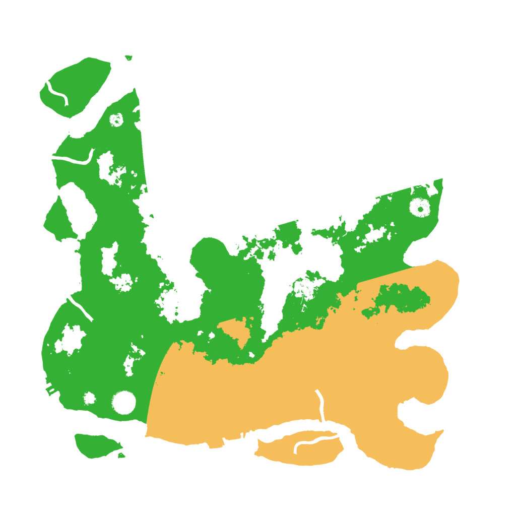 Biome Rust Map: Procedural Map, Size: 3850, Seed: 50057271