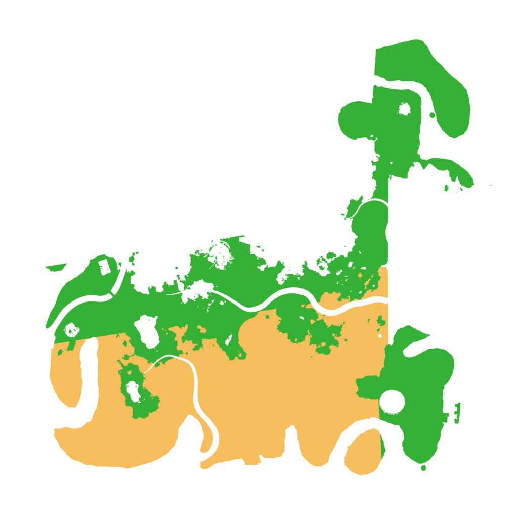 Biome Rust Map: Procedural Map, Size: 3750, Seed: 30307477