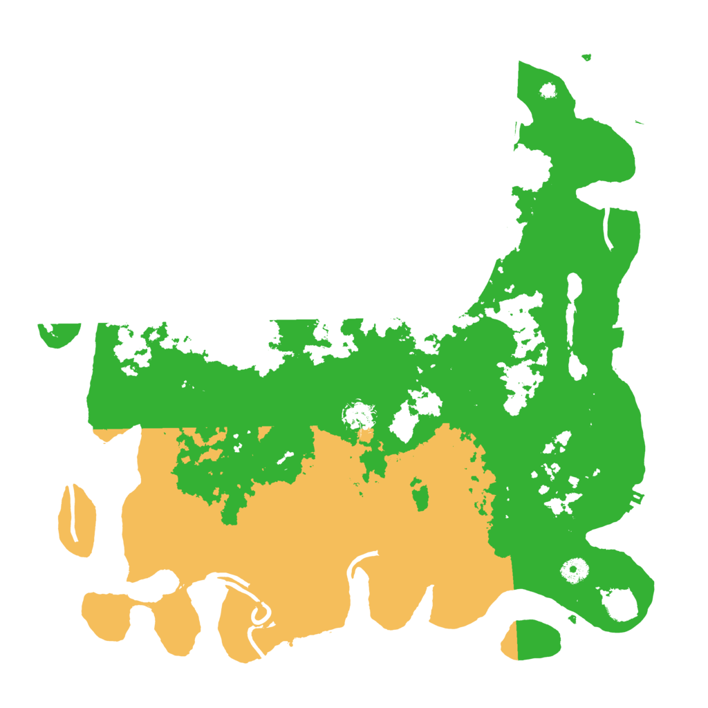 Biome Rust Map: Procedural Map, Size: 4100, Seed: 9288788