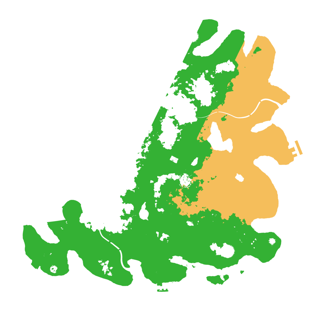 Biome Rust Map: Procedural Map, Size: 4250, Seed: 56439072