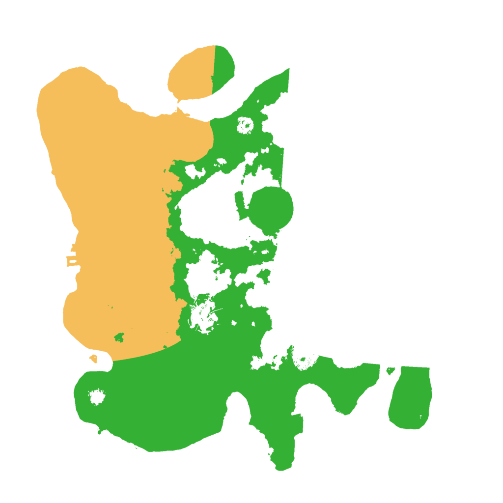 Biome Rust Map: Procedural Map, Size: 3000, Seed: 20230922