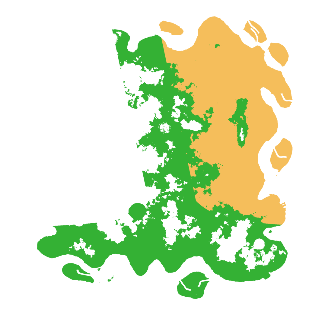 Biome Rust Map: Procedural Map, Size: 5000, Seed: 1057479695