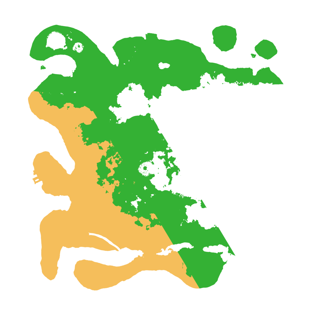 Biome Rust Map: Procedural Map, Size: 3250, Seed: 1092087666