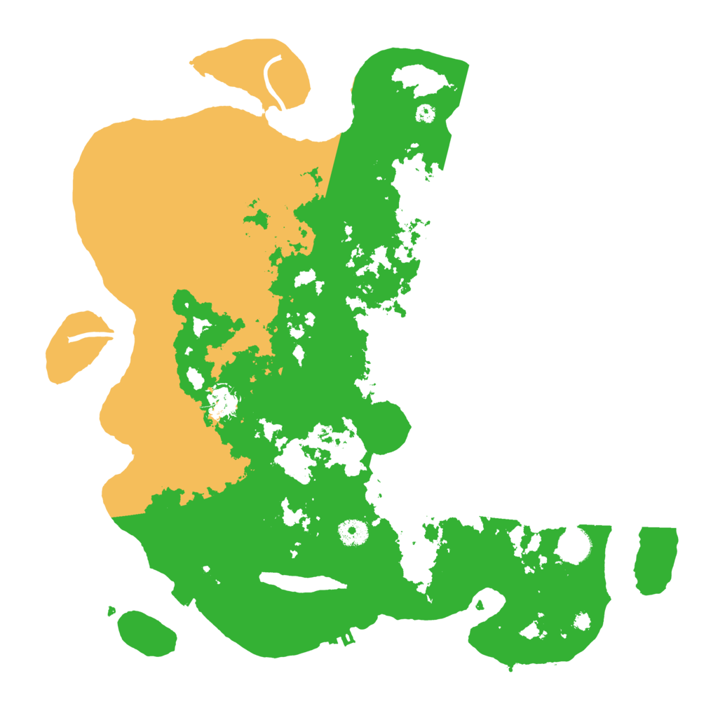 Biome Rust Map: Procedural Map, Size: 3800, Seed: 17979