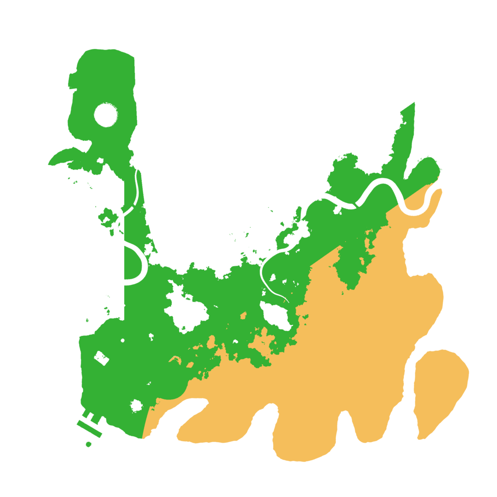 Biome Rust Map: Procedural Map, Size: 3750, Seed: 71292422