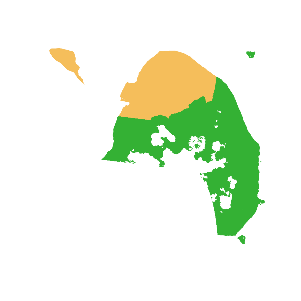 Biome Rust Map: Procedural Map, Size: 1800, Seed: 34253245