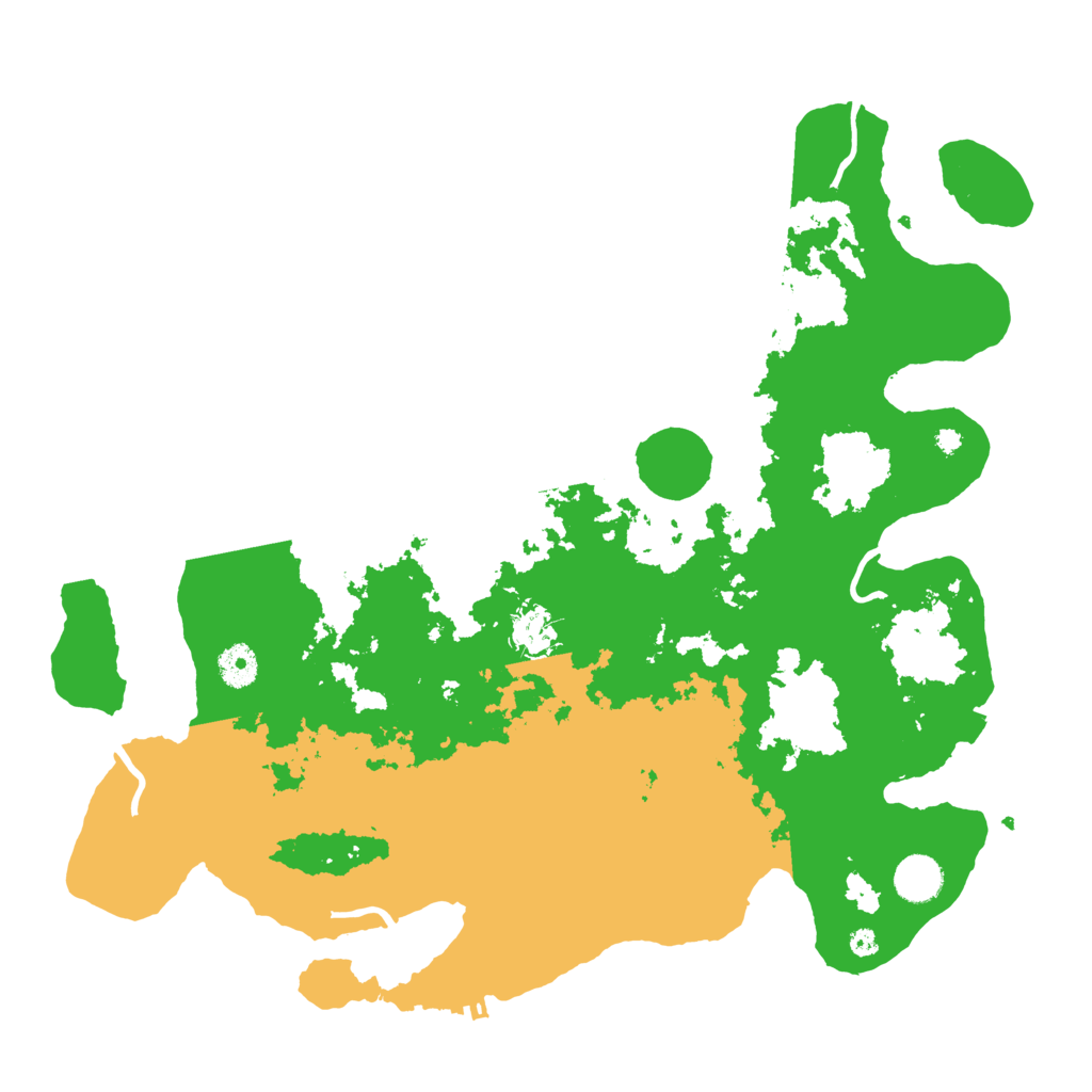 Biome Rust Map: Procedural Map, Size: 4000, Seed: 1927218308