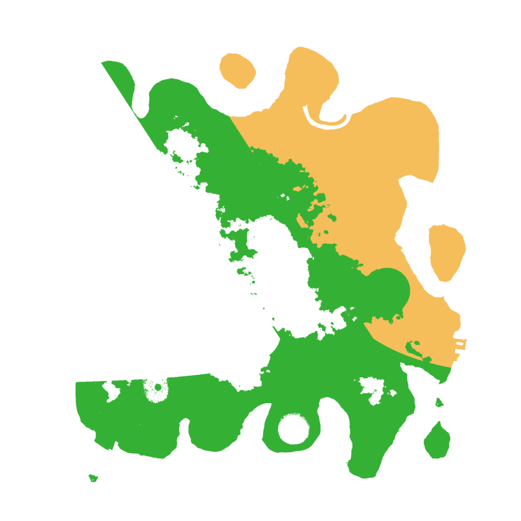 Biome Rust Map: Procedural Map, Size: 3000, Seed: 28693