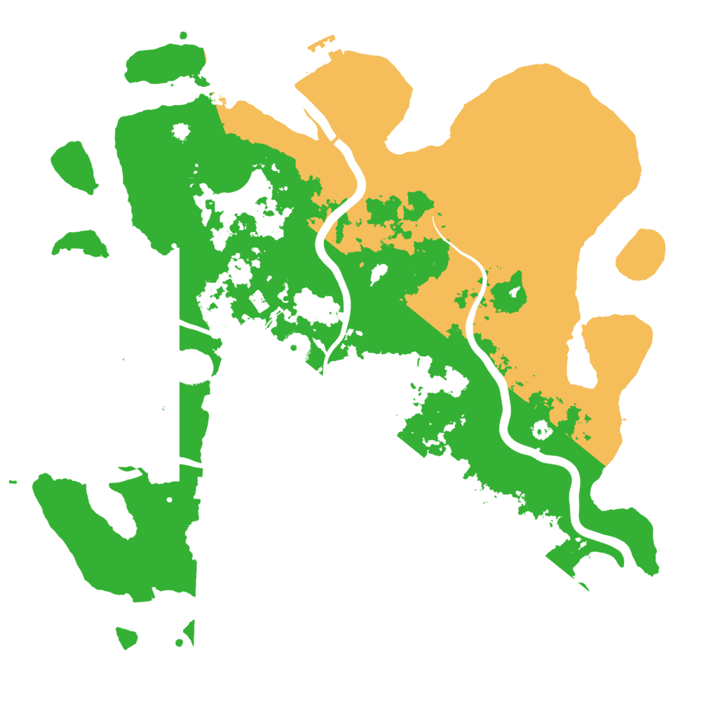 Biome Rust Map: Procedural Map, Size: 3750, Seed: 2134044