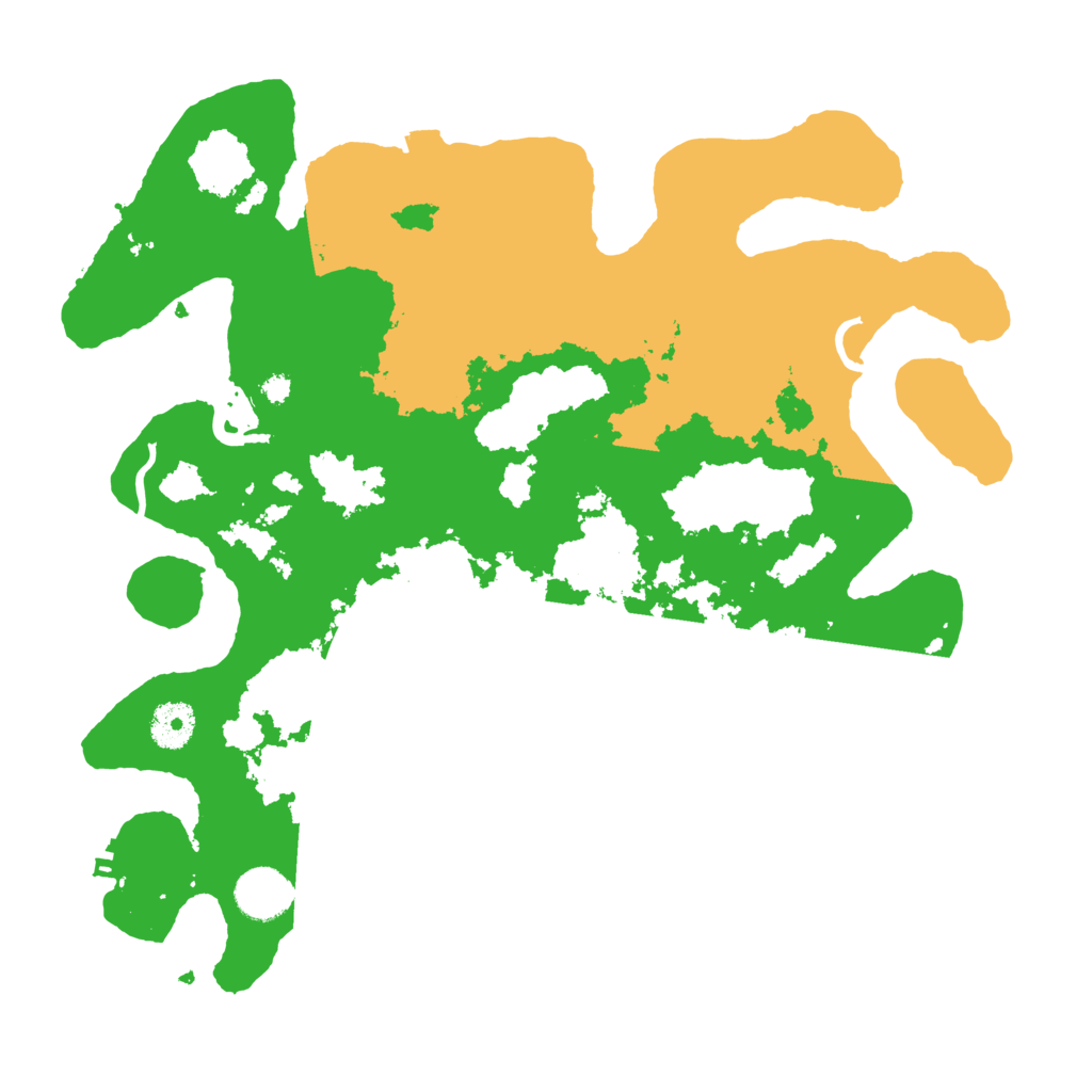 Biome Rust Map: Procedural Map, Size: 3600, Seed: 26566927