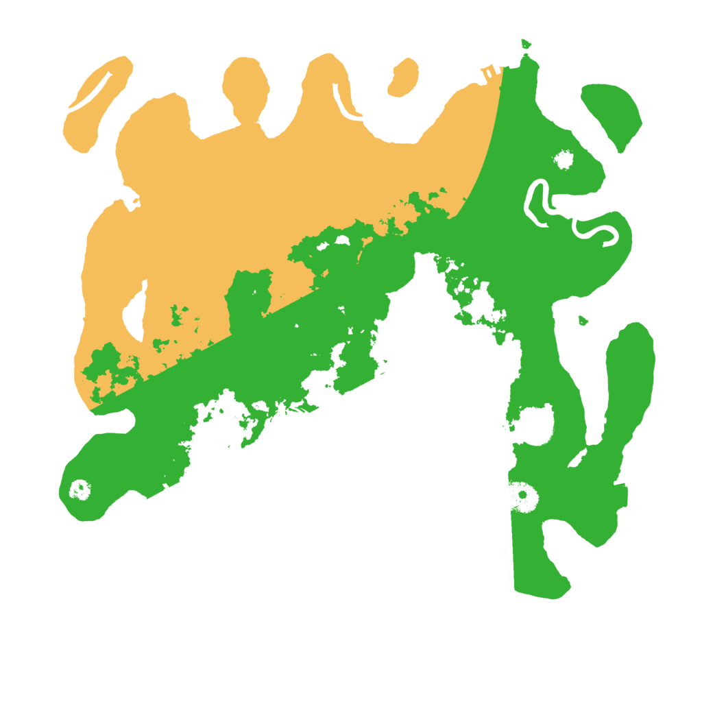 Biome Rust Map: Procedural Map, Size: 3450, Seed: 27215654