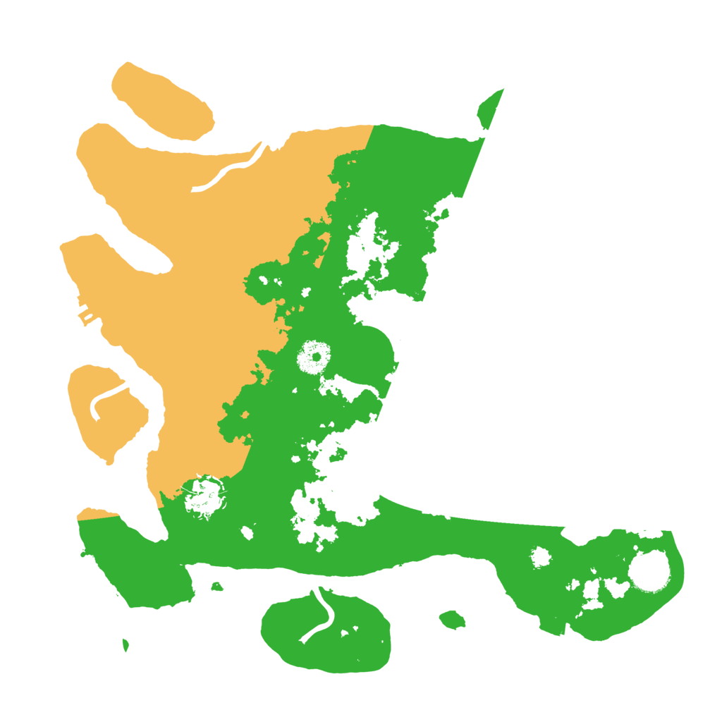 Biome Rust Map: Procedural Map, Size: 3250, Seed: 3191