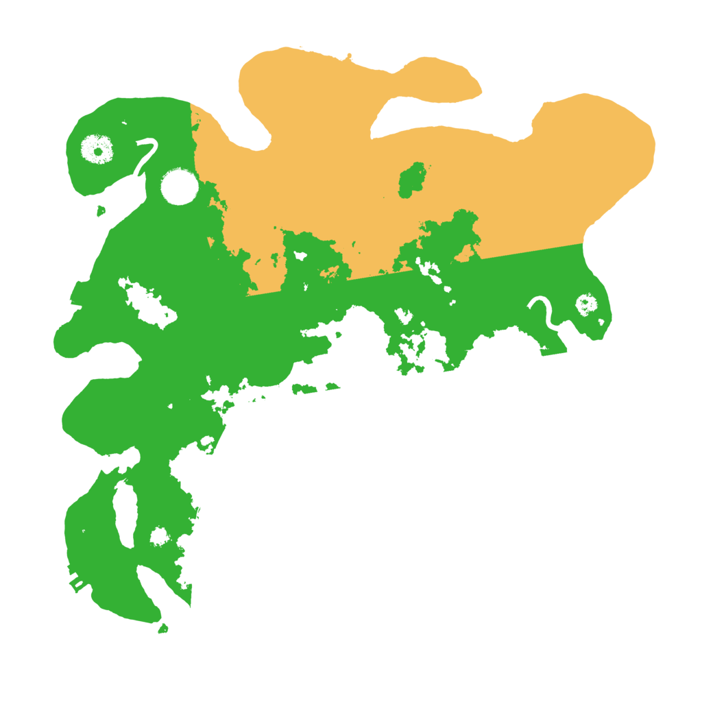 Biome Rust Map: Procedural Map, Size: 3400, Seed: 86488919