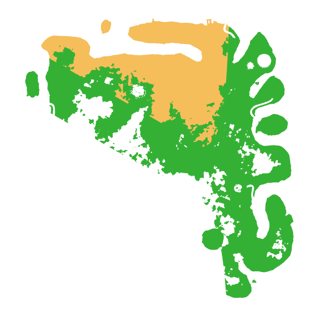 Biome Rust Map: Procedural Map, Size: 4000, Seed: 2639