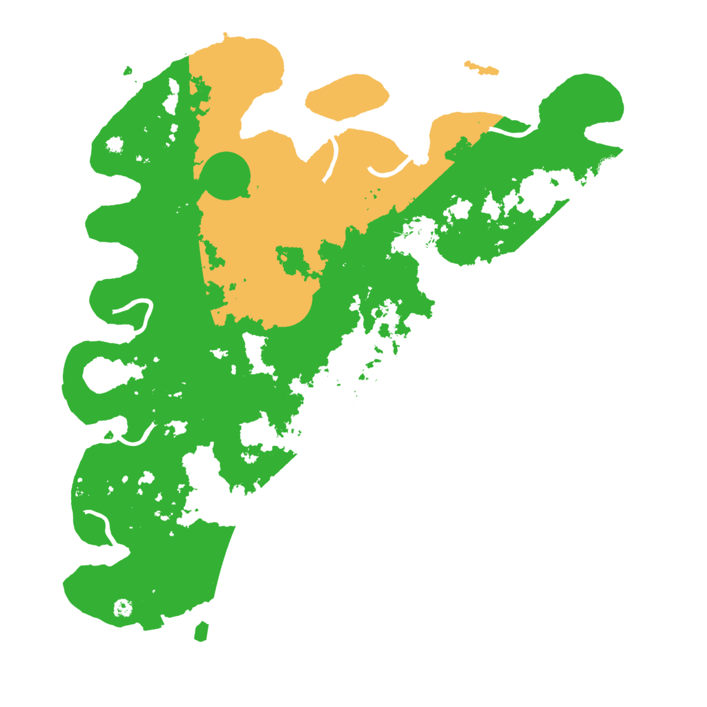 Biome Rust Map: Procedural Map, Size: 3850, Seed: 132259200